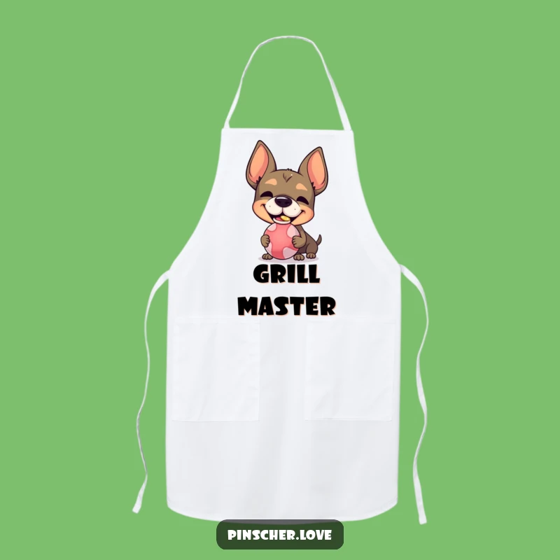 Funny Pinscher Apron - Kitchen Grin Wear, Hilarious Funny Gift
