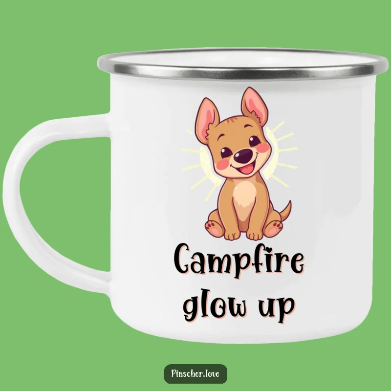 Funny Pinscher Sunny Day Mug: Outdoor Cheer for Dog Lovers