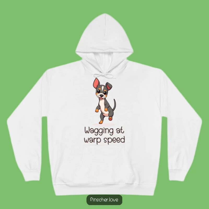 Funny Spinning Pinscher Hoodie - Cozy Dog Lover Gift for Ultimate Comfort