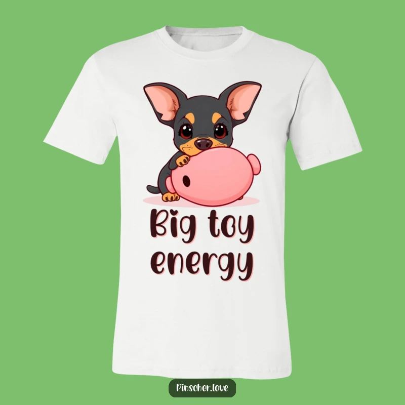 Funny Pinscher T-Shirt: Innocent Playfulness - Adorable Dog Gift