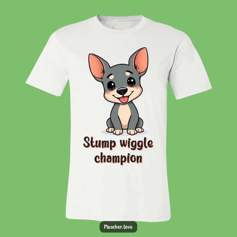 Funny Wiggle Pinscher T-Shirt: Shake It with Comical Charm!